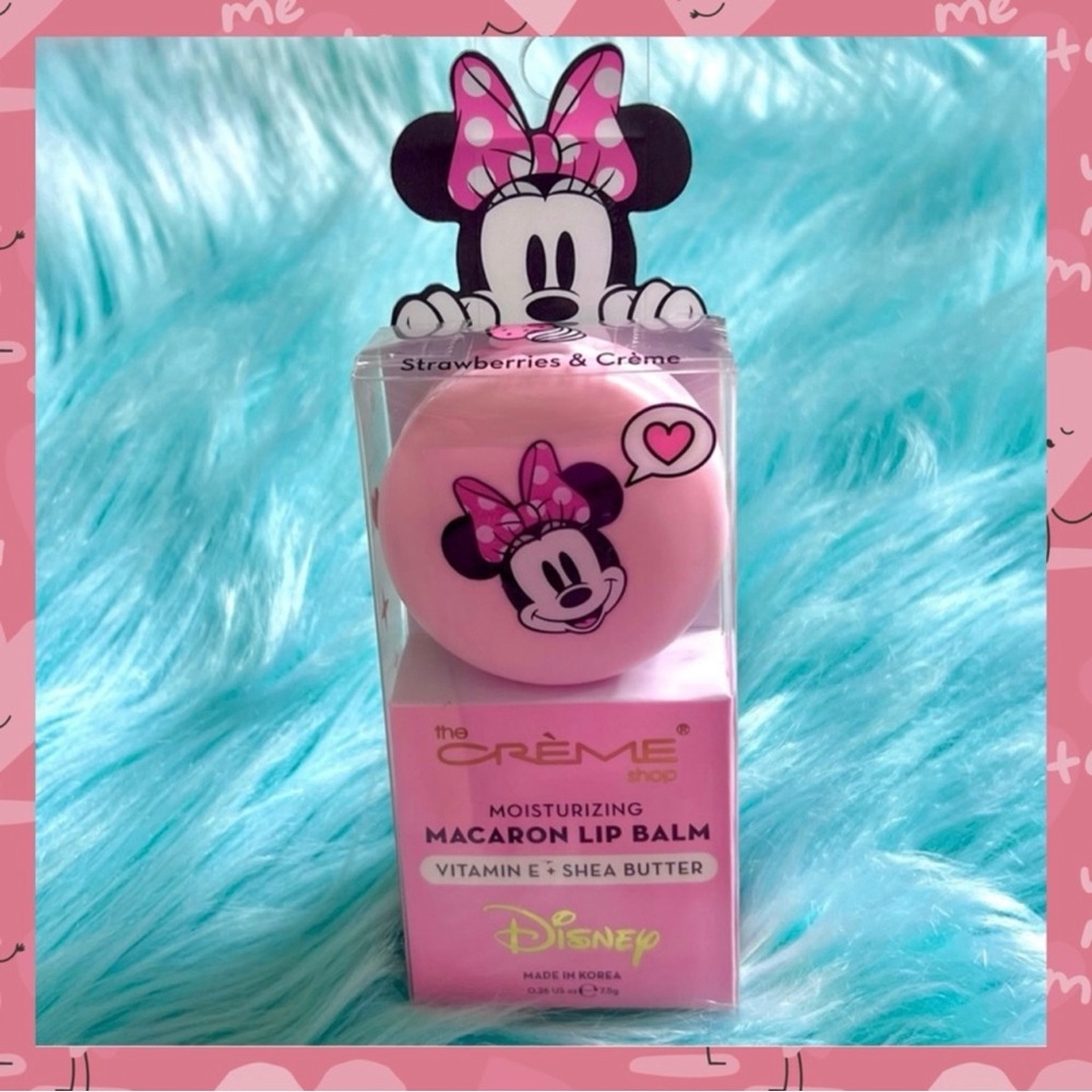 Crème Shop X Disney Strawberries & Crème Limited Edition Minnie Mouse Lip Balm - Picture 7 of 8